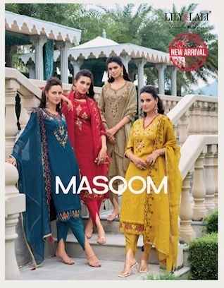 Lily & Lali Masoom Viscose Silk Kurti Combo 6 pcs Catalogue