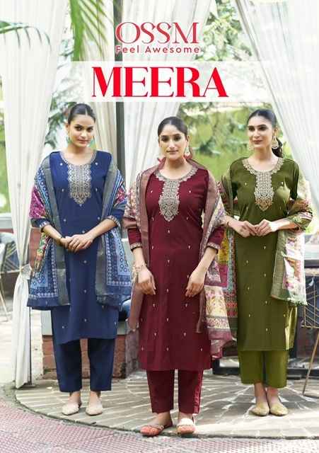 Ossm Meera Viscose Silk Kurti Combo 6 pcs Catalogue