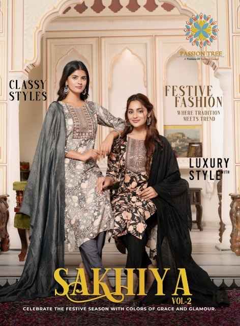 Passion Tree Sakhiya Vol 2 Rayon Kurti Combo 8 pcs Catalogue