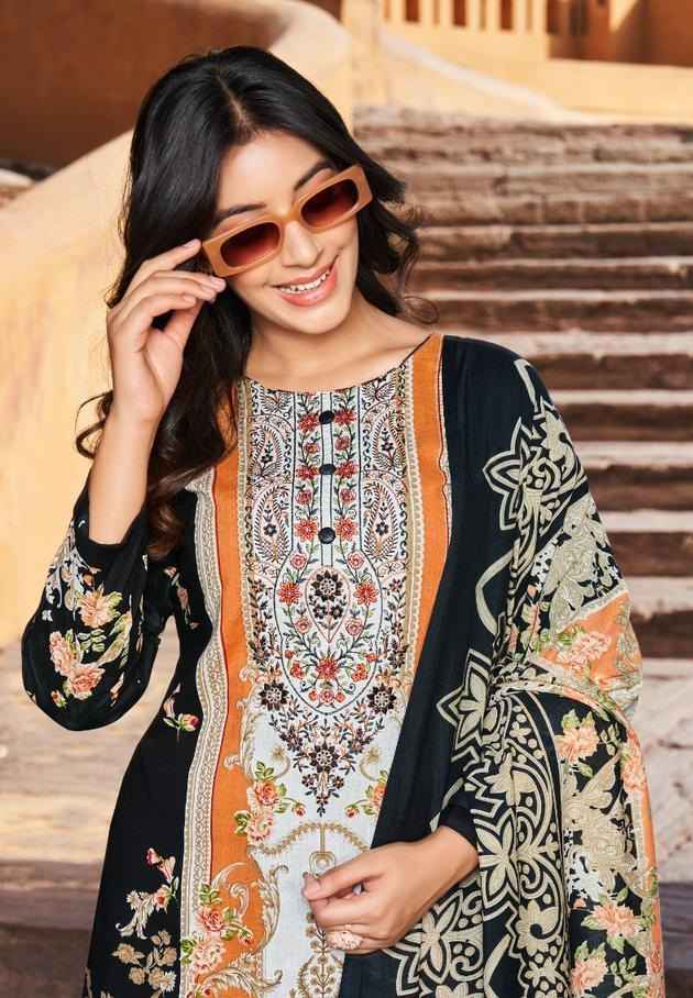 Riaz Arts Musafir Vol 7 Lawn Cotton Dress Material 6 pcs Catalogue