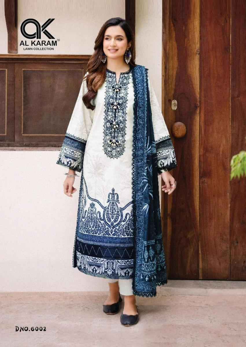 AL Karam Queens Court Vol 6 Cotton Dress Material 6 pcs Catalogue