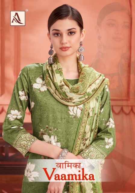 Alok Vaamika Zam Dress Material 4 pcs Catalogue