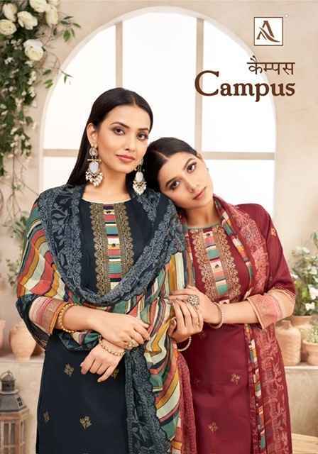 Belliza Campus Zam Dress Material 4 pcs Catalogue