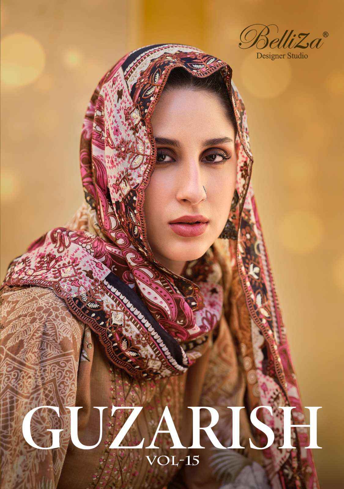 Belliza Guzarish Vol 15 Cotton Dress Material 8 pcs Catalogue