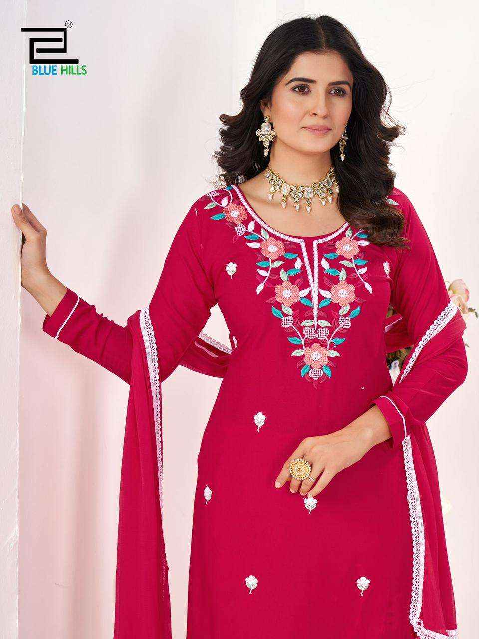 Blue Hills Saanvi Rayon Kurti Combo 4 pcs Catalogue