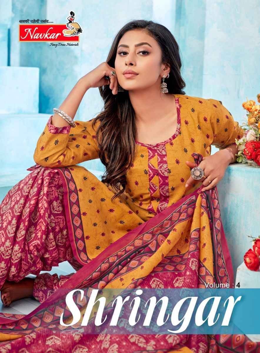 Navkar Shringar Vol-4 Mix Cotton Readymade Suit (16 pcs Catalogue)