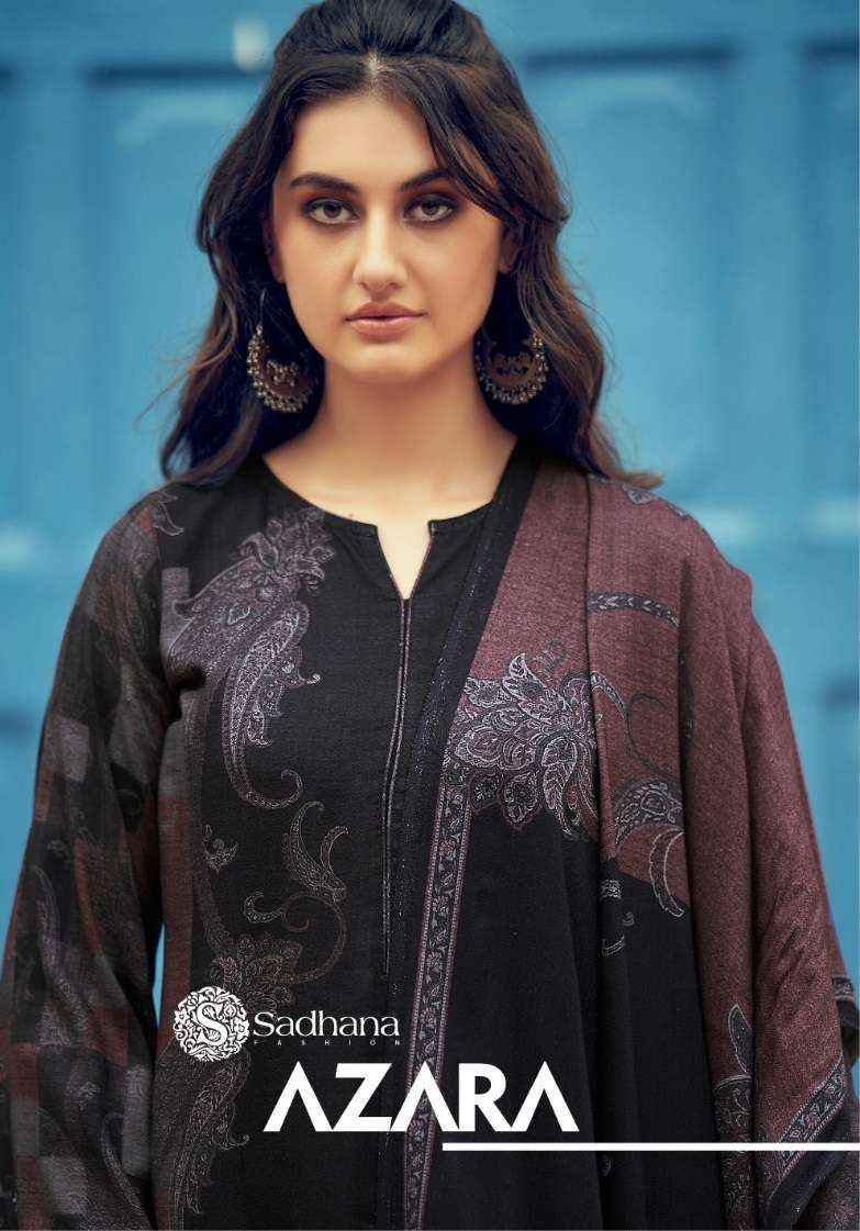 Sadhna Fashion Azara Viscose Pashmina Dress Material 8 pcs Catalogue