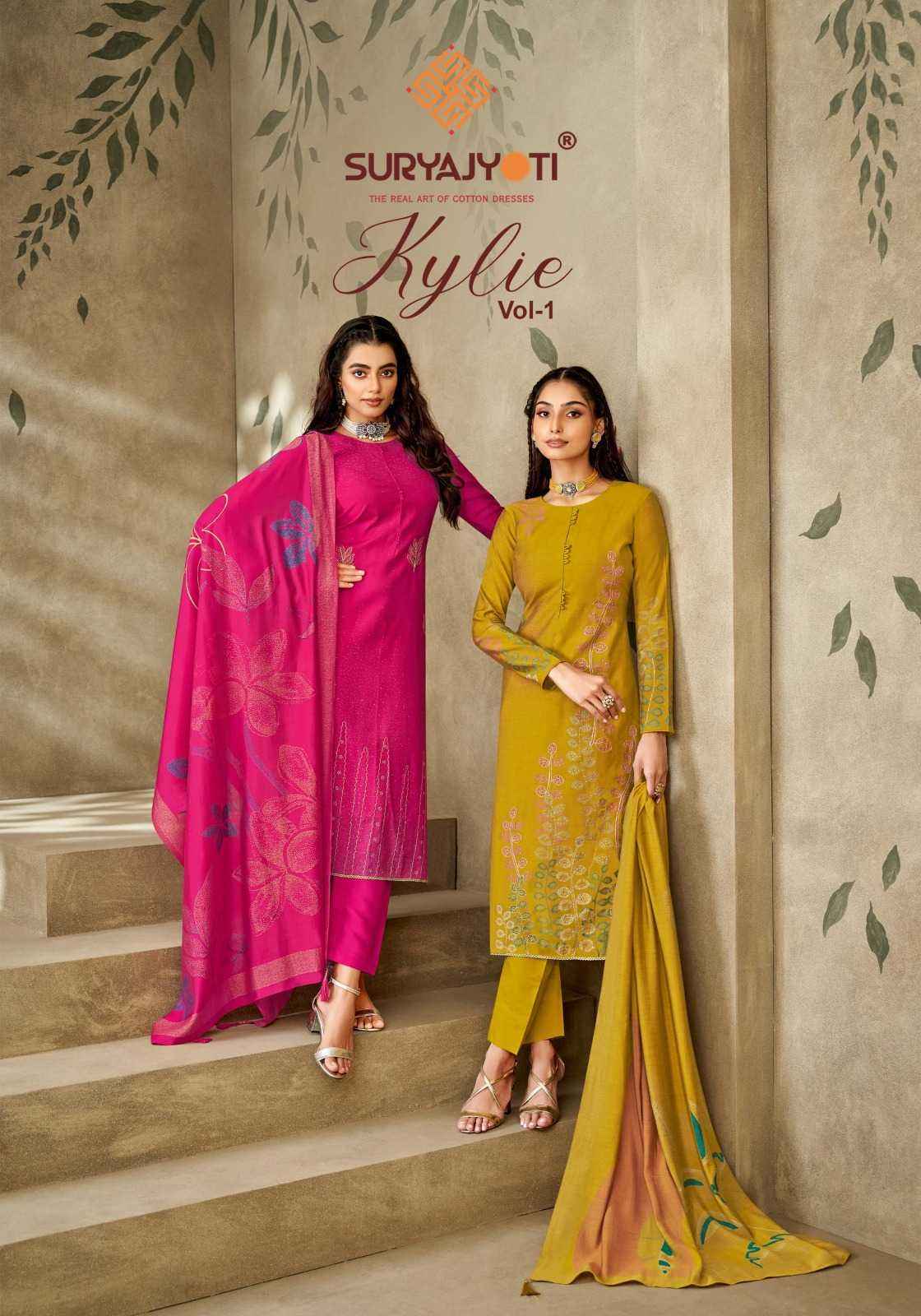 Suryajyoti Kylie Vol 1 Modal Dress Material 8 pcs Catalogue