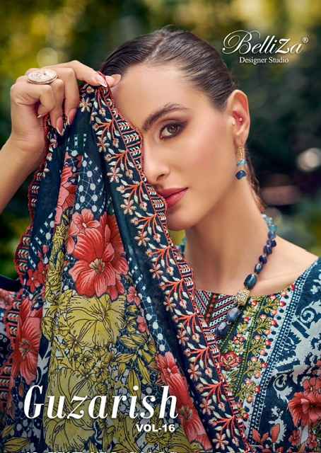 Belliza Guzarish Vol 16 Cotton Dress Material 8 pcs Catalogue