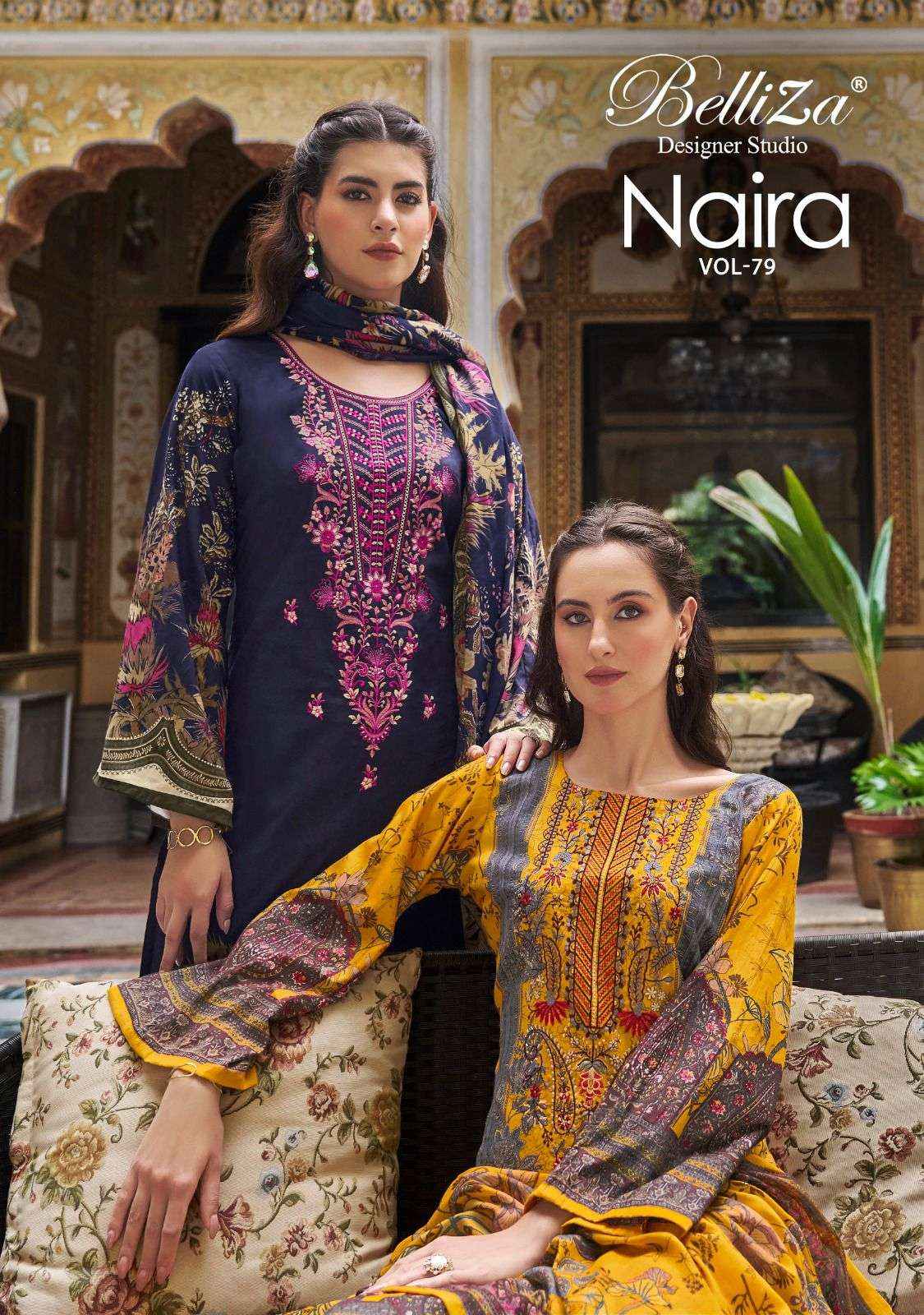 Belliza Naira Vol 79 Cotton Dress Material 8 pcs Cataloge