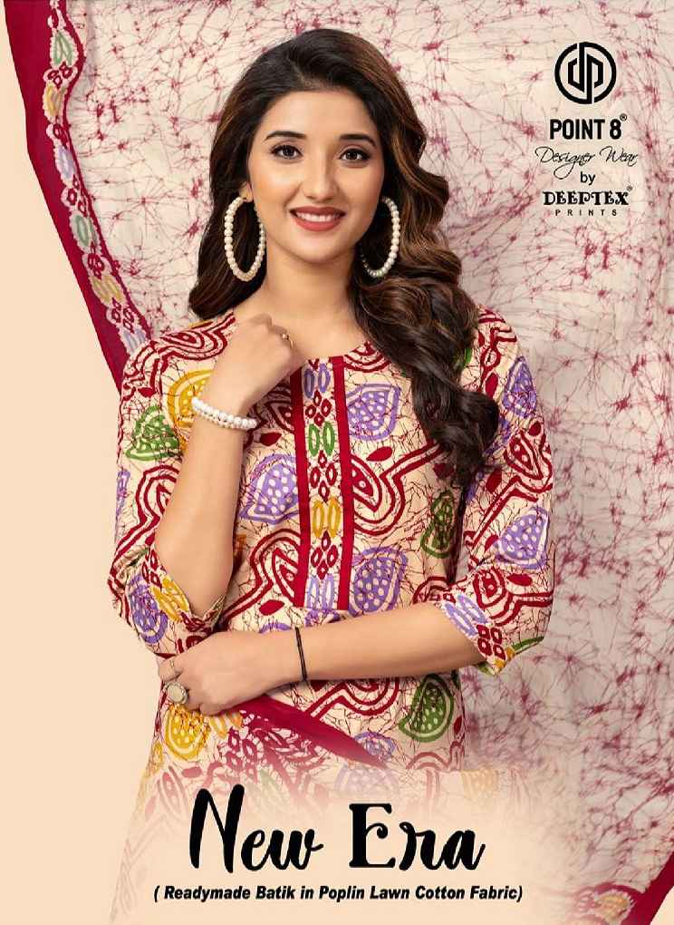 Deeptex New Era Vol 1 Readymade Cotton Dress 8 pcs Catalogue