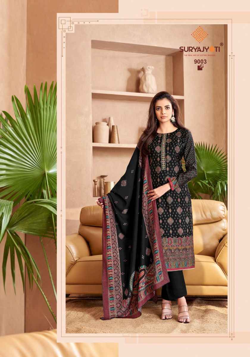 Suryajyoti Pushpa Vol 9 Modal Dress Material 8 pcs Catalogue