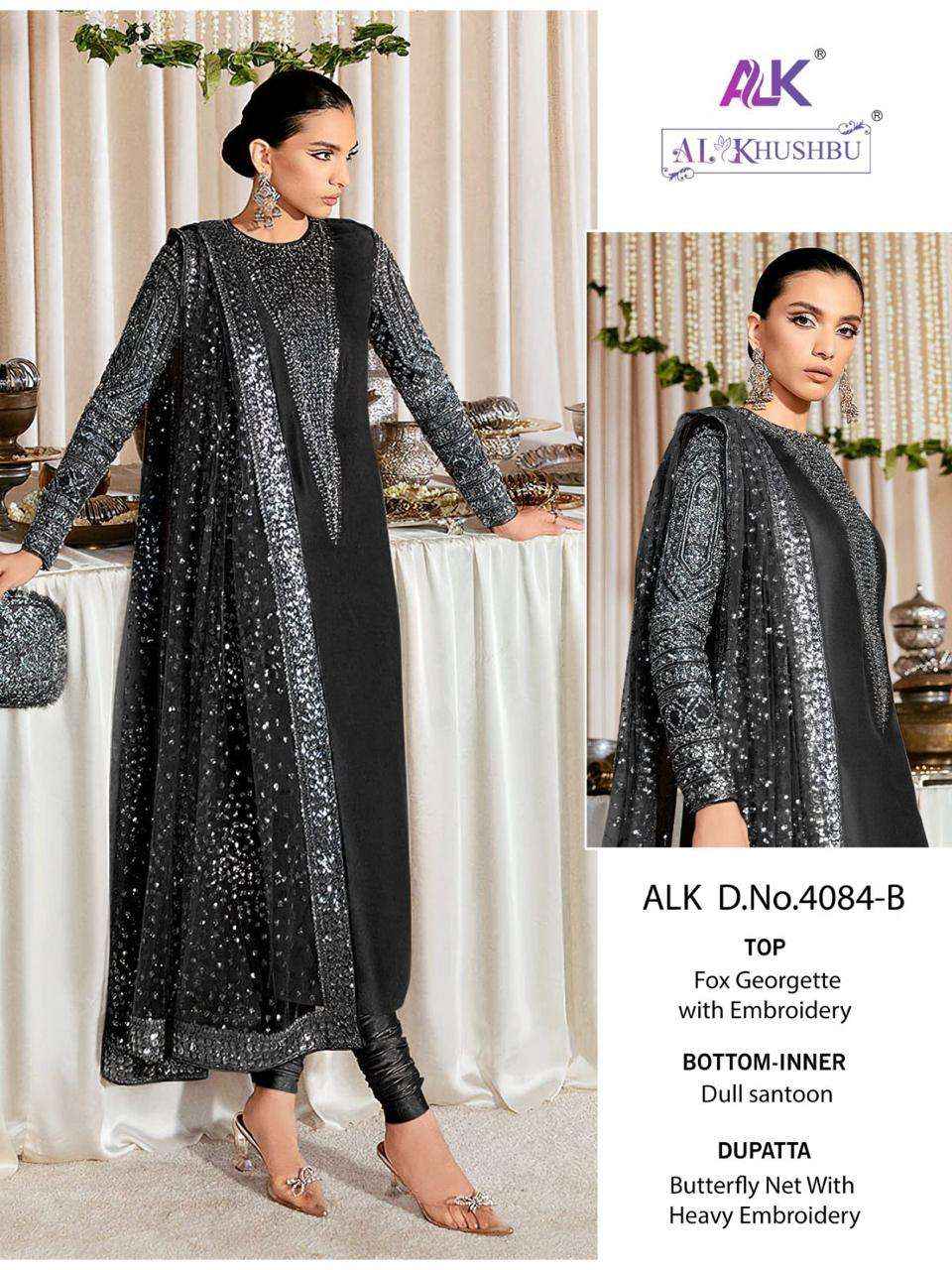 Al Khushbu Fiza Vol 1 Georgette Dress Material 3 pcs Catalogue