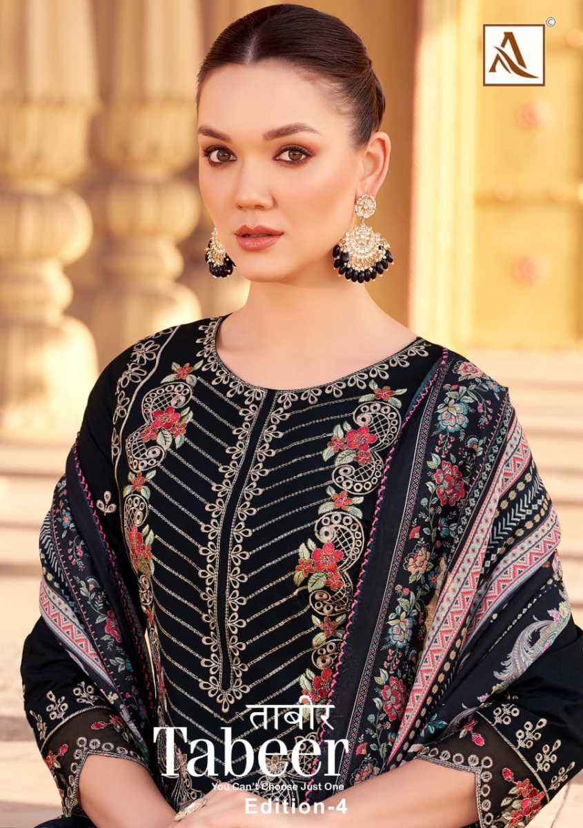 Alok Tabeer Edition 4 Cambric Lawn Dress Material 6 pcs Catalogue