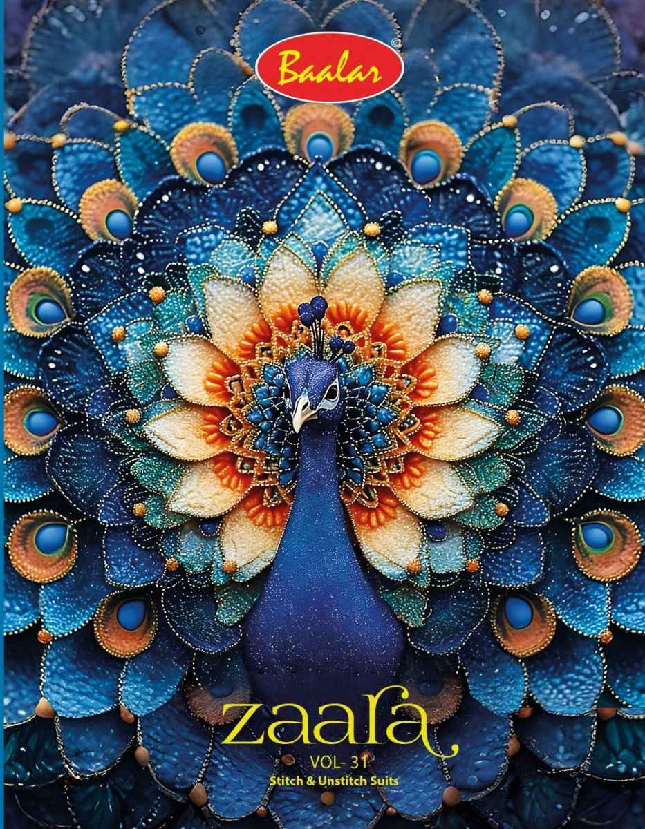 Baalar Zaara Vol 31 Cotton Dress Material 18 pcs Catalogue