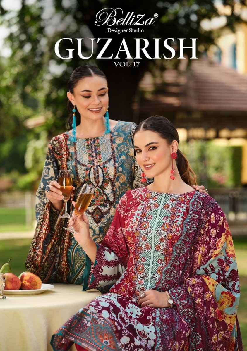 Belliza Guzarish Vol 17 Cotton Dress Material 8 pcs Catalogue