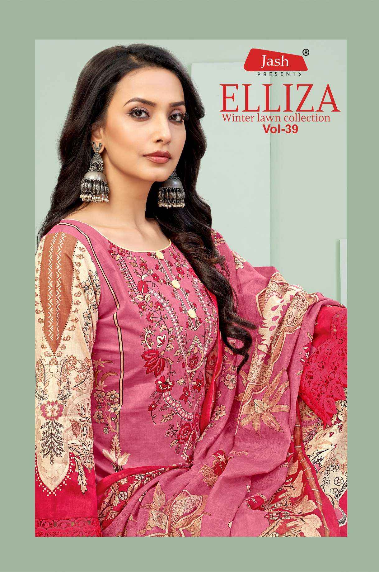 Jash Elliza Vol 39 Cotton Dress Material 10 pcs Catalogue