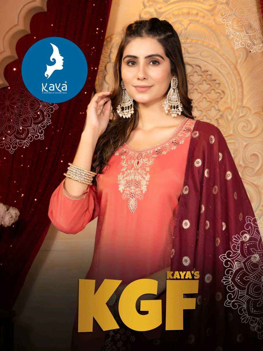 Kaya KGF Cotton Kurti Combo 6 pcs Catalogue