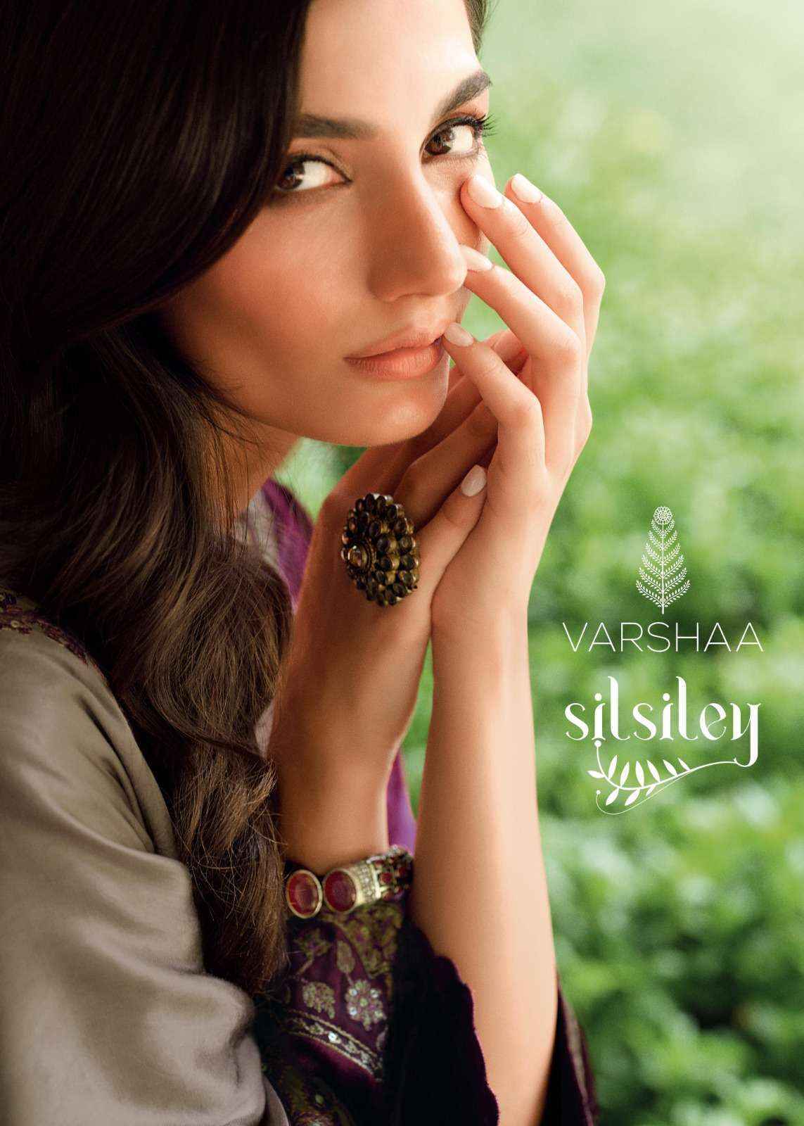 Varsha Silsiley Velvet Dress Material 5 pcs Catalogue