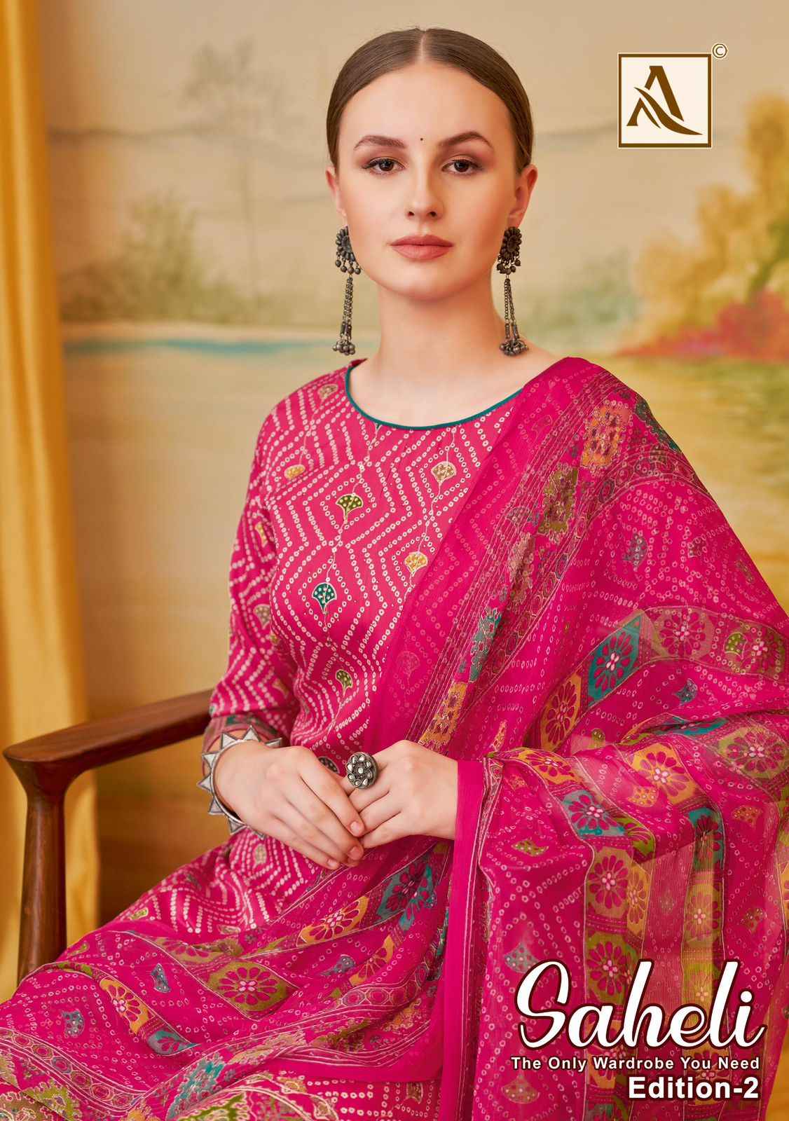 Alok Saheli Edition 2 Cotton Dress Material 4 pcs Catalogue