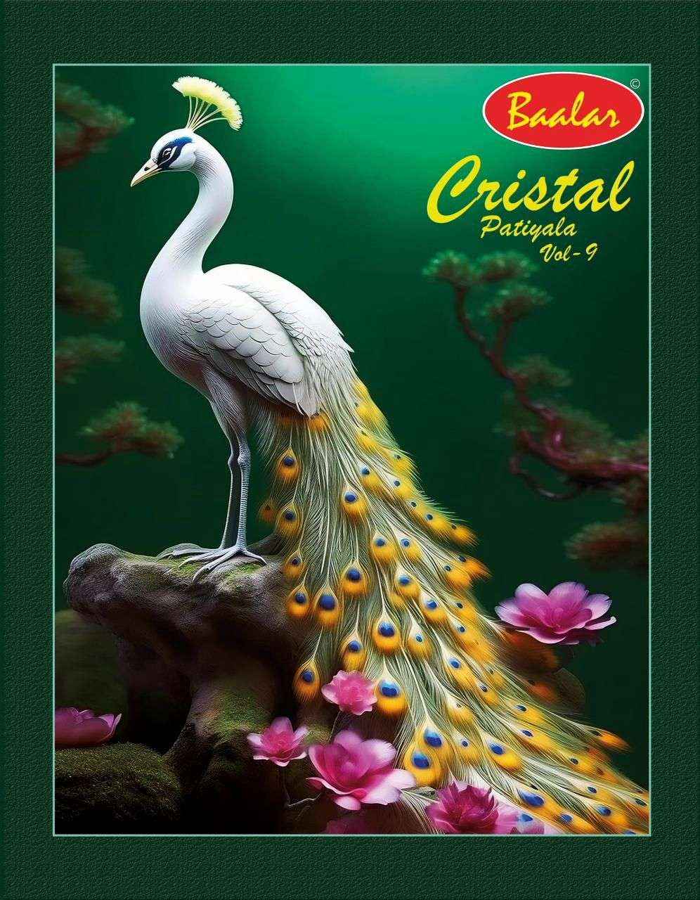 Baalar Cristal Patiyala Vol 9 Cotton Dress Material 15 pcs Catalogue