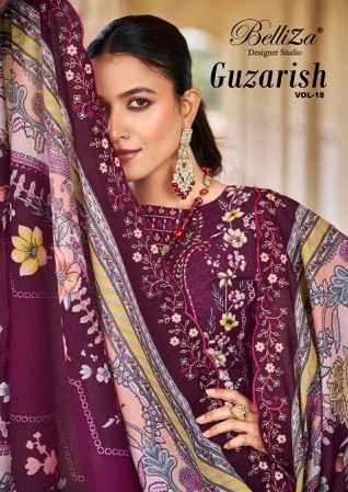 Belliza Guzarish Vol 18 Cotton Dress Material 8 pcs Catalogue