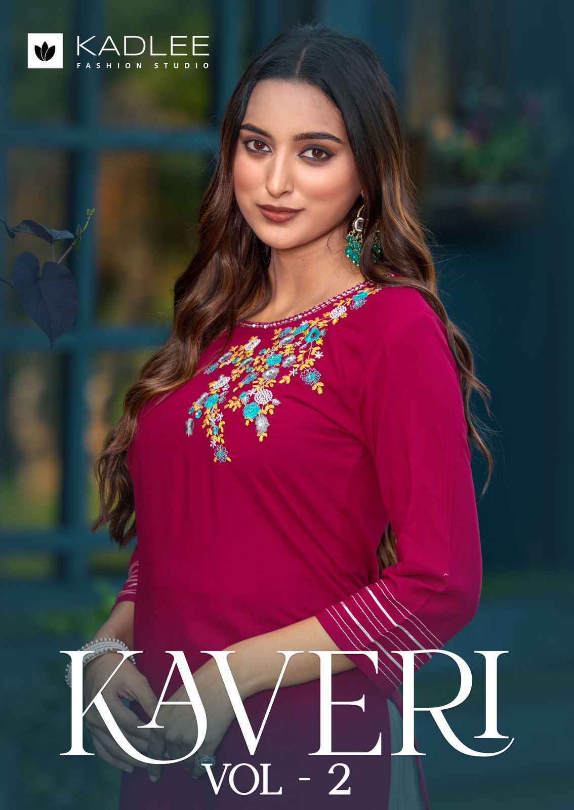 Kadlee Kaveri Vol 2 Rayon Kurti With Pant 6 Pc Catalouge