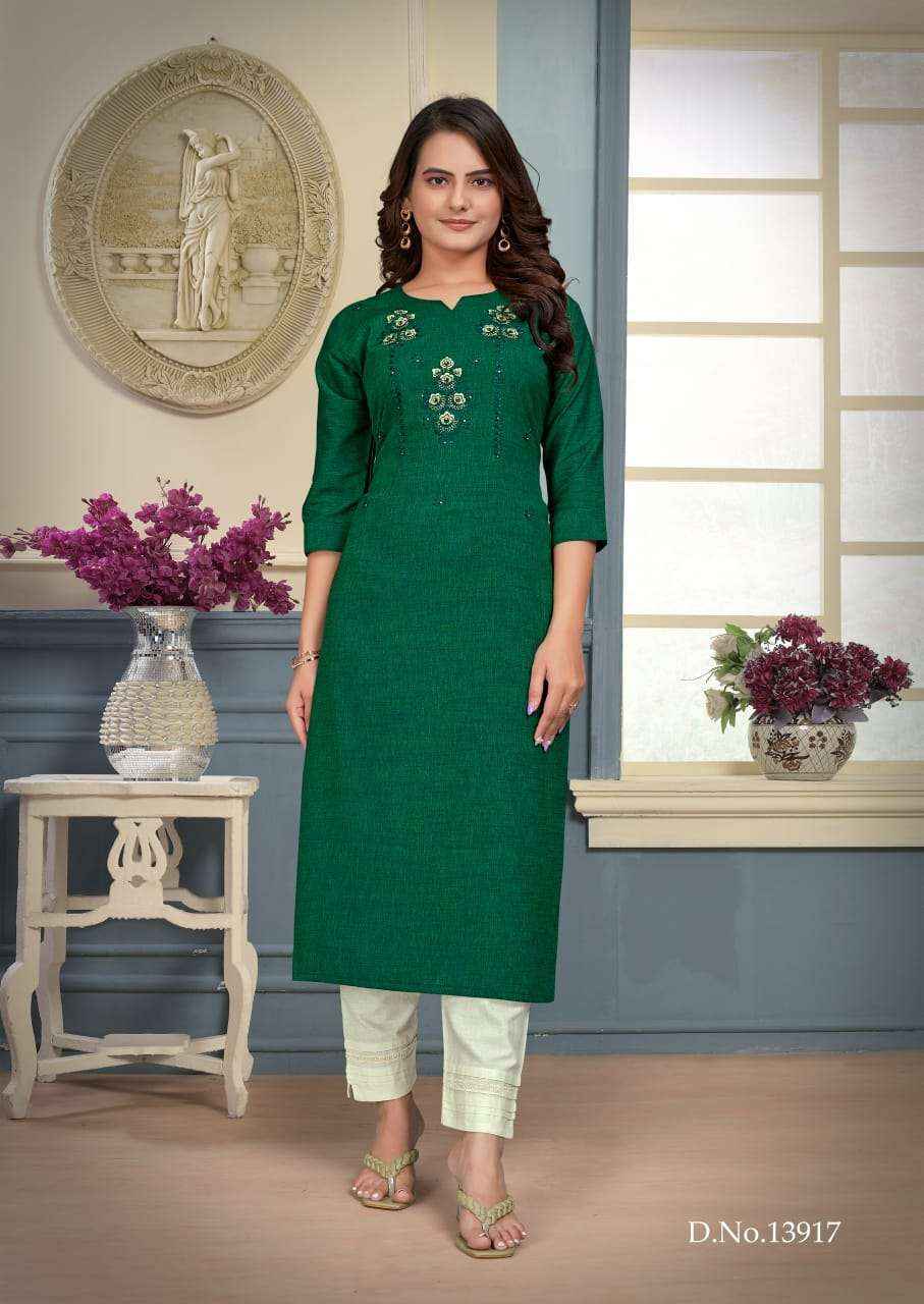 Kalaroop Kajree Fashion Kriti Viscouse Kurti 6 pcs Catalogue