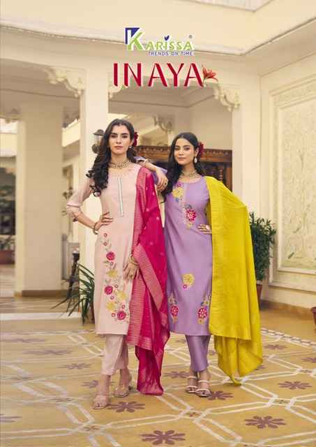 Karissa Inaya Viscouse Kurti Combo 4 pcs Catalogue