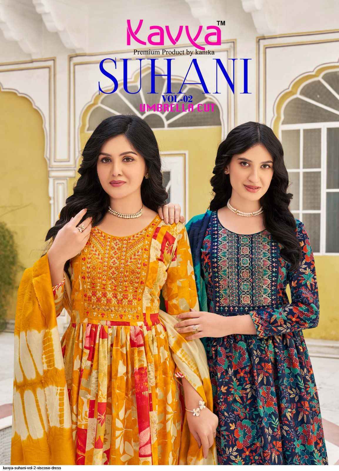 Kavya Suhani Vol 2 Viscose Kurti Combo 10 pcs Catalogue