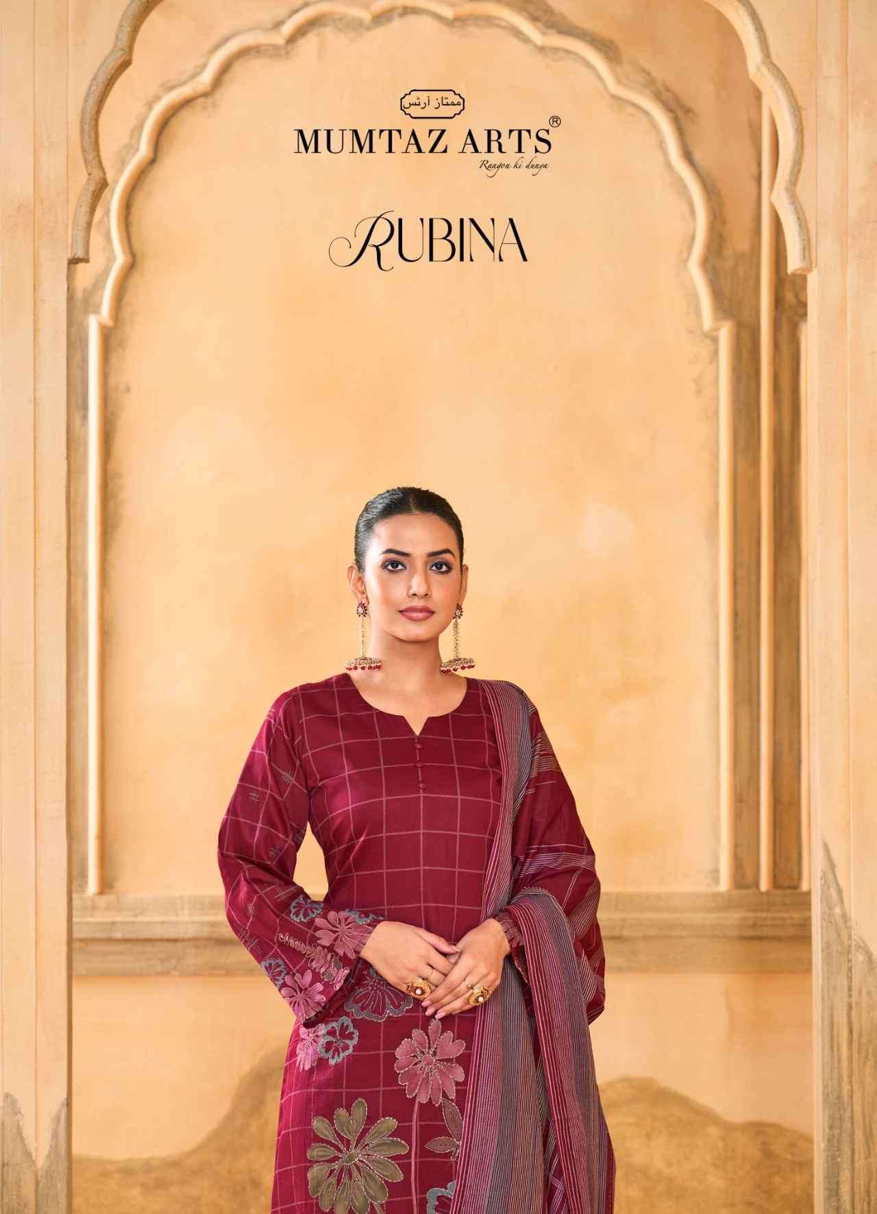 Mumtaz Arts Rubina Jam Silk Dress Material 4 pcs Catalogue