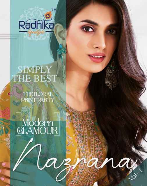 Radhika Lifestyle Nazrana Vol 1 Readymade Jam Satin Dress 6 pcs Catalogue