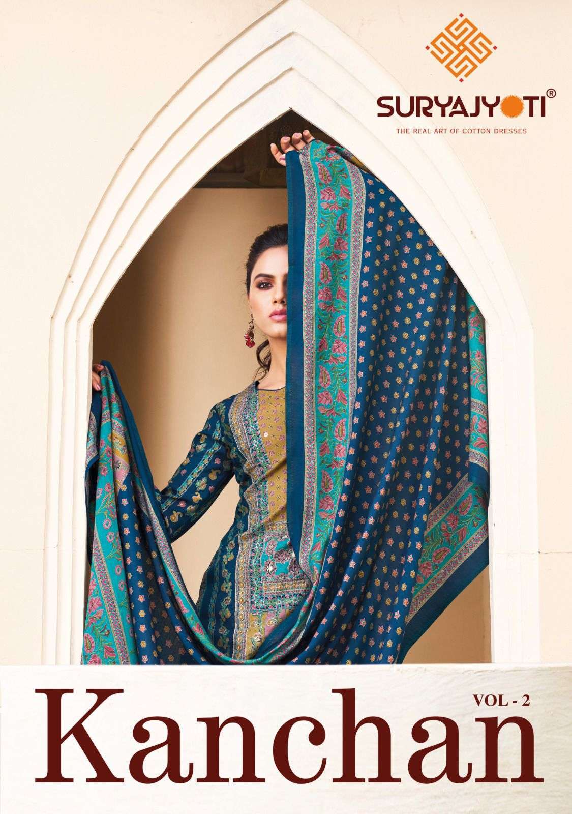 Suryajyoti Kanchan Vol 2 Modal Dress Material 6 pcs Catalogue