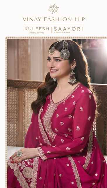 Vinay Fashion Kuleesh Saayori Chinon Dress Material 6 pcs Catalogue