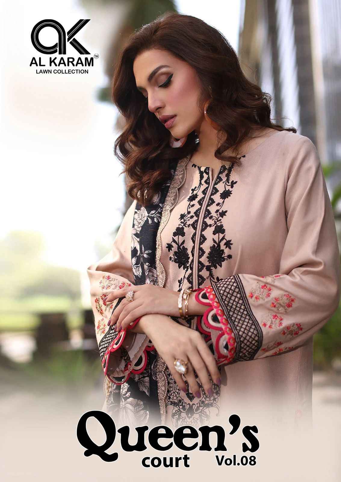 AL Karam Queens Court Vol 8 Cotton Dress Material 6 pcs Catalogue