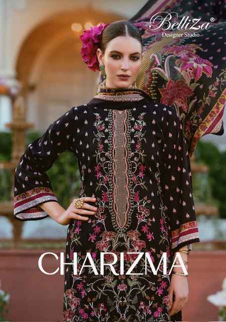 Belliza Charizma Cotton Dress Material 8 pcs Catalogue