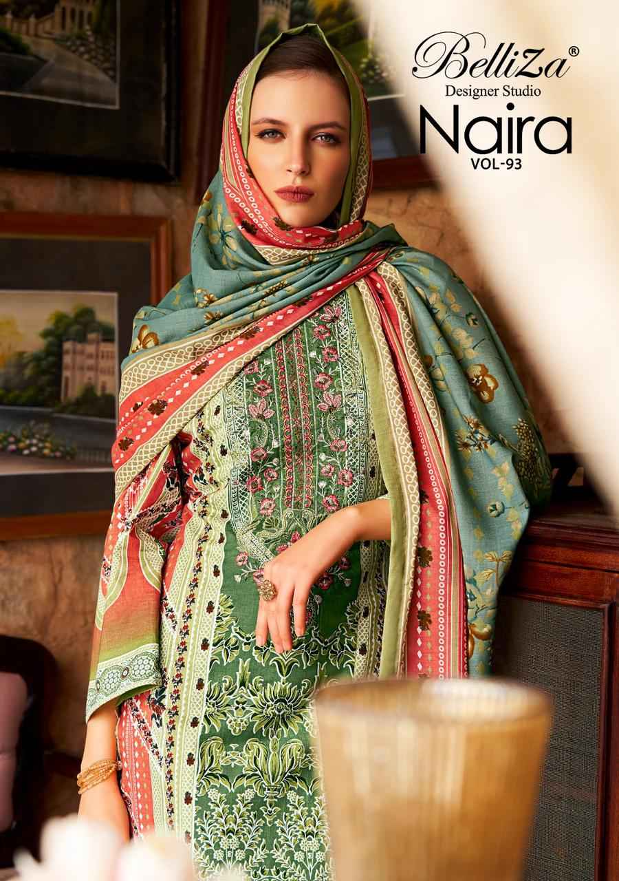 Belliza Naira Vol 93 Cotton Dress Material 8 pcs Cataloge