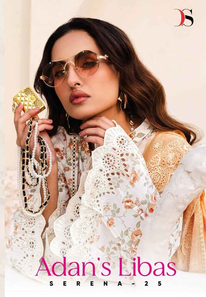 Deepsy Adans Libas Serena Vol 25 Viscouse Rayon Dress Material 6 pcs Catalogue