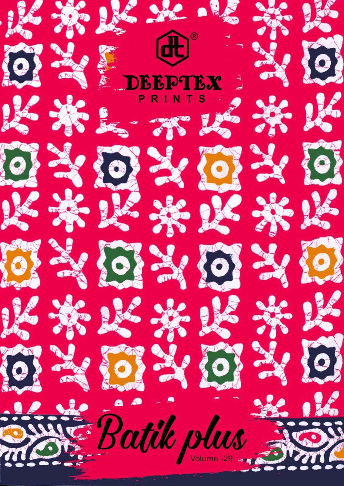 Deeptex Batik Plus Vol 29 Cotton Dress Material 10 pcs Catalogue