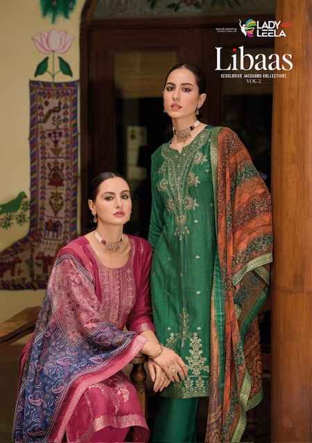 Lady Leela Libaas Vol 2 Viscose Jacquard Kurti Combo 6 pcs Catalogue