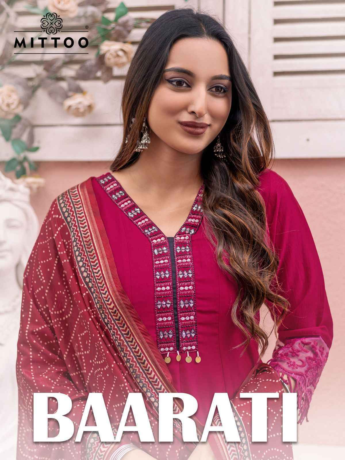 Mittoo Baarati Vichitra Kurti Combo 4 pcs Catalogue