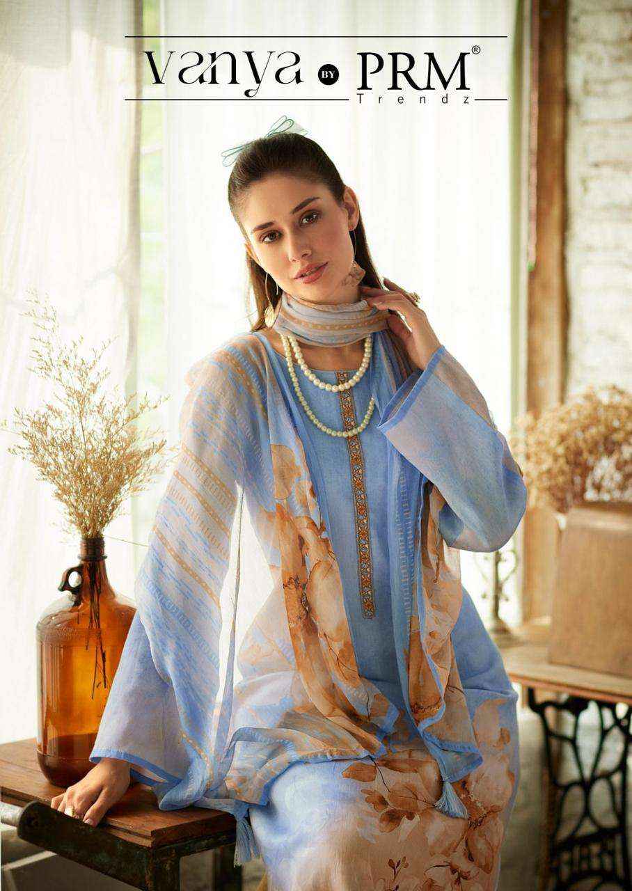 PRM Trendz Vanya Jam Cotton Dress Material 6 pcs Catalogue