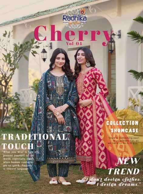 Radhika Lifestyle Cherry Vol 4 Modal Kurti Combo 8 pcs Catalogue