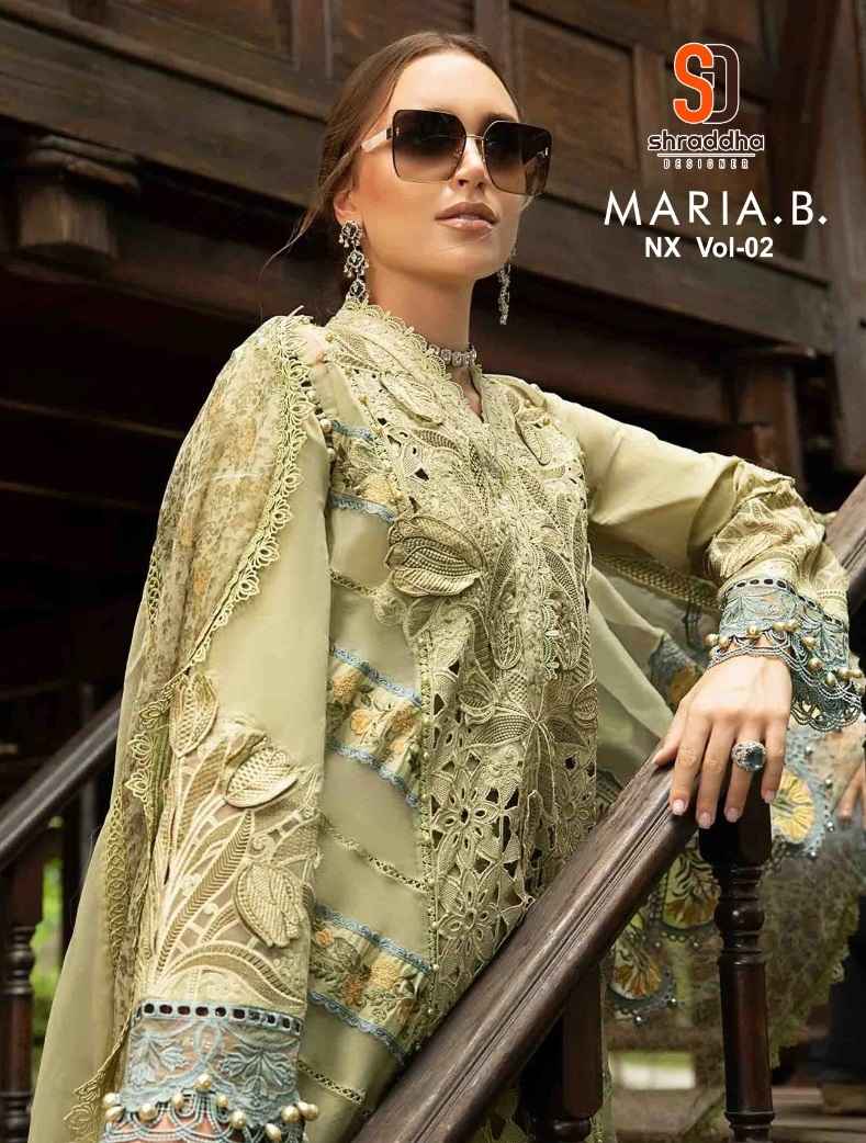 Shraddha Designer Mariya B Nx Vol 2 Cotton Dress Material 4 pcs Catalogue