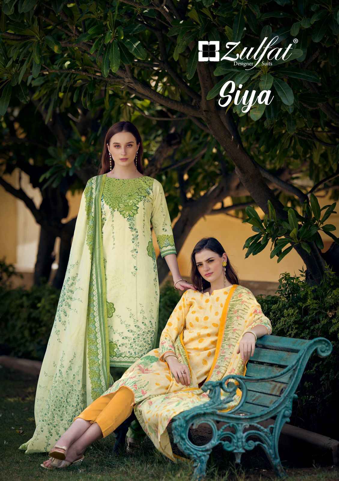 Zulfat Siya Cotton Dress Material 8 pcs Catalogue