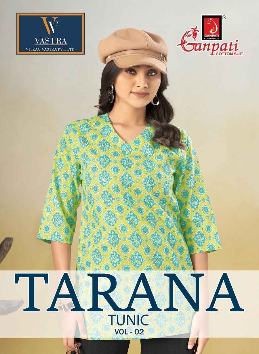 Ganpati Tarana Vol-2 Cotton Kurti (15 pcs Catalogue)