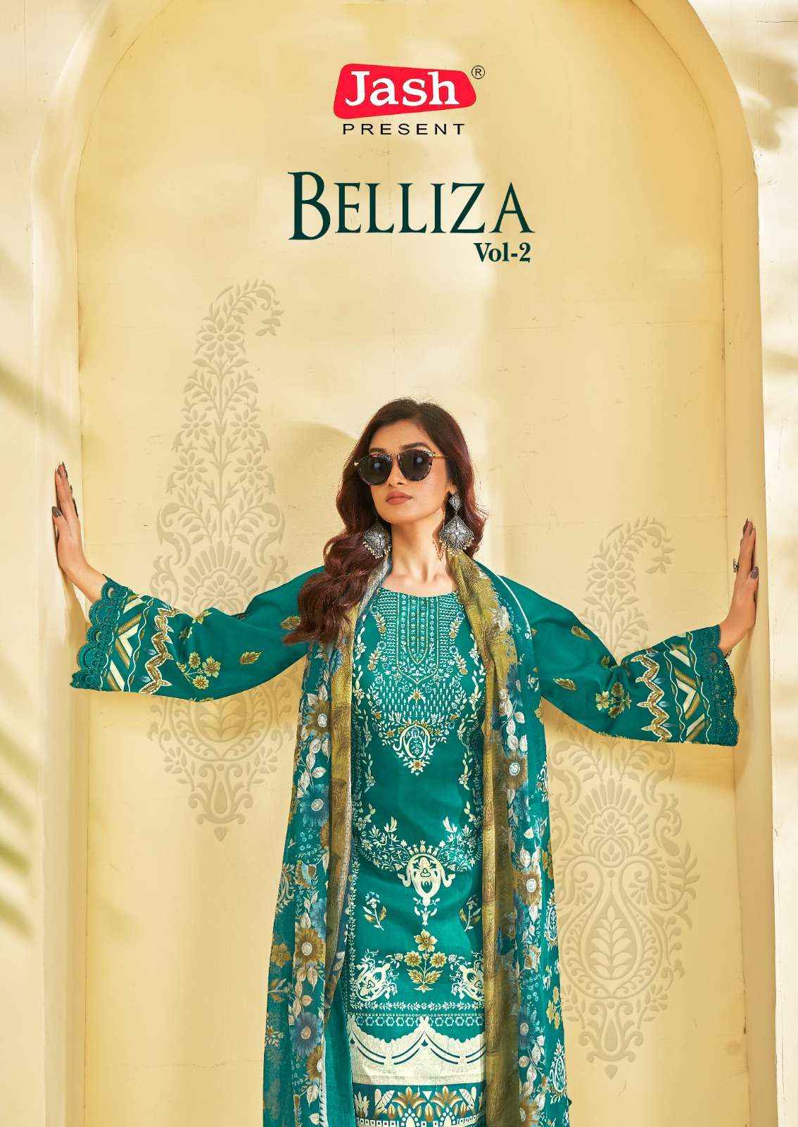 Jash Belliza Vol 2 Cotton Dress Material 10 pcs Catalogue