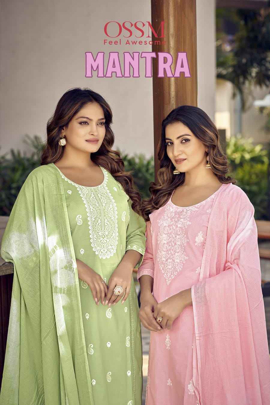 Ossm Mantra Cotton Readymade Suit (6 pcs Catalogue)