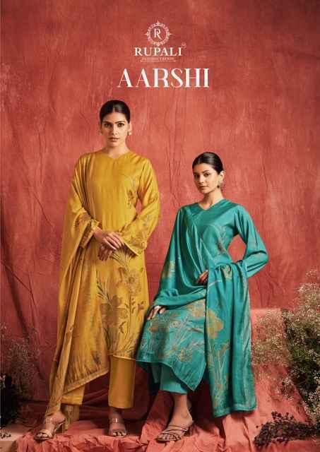 Rupali Fashion Aarshi Musline Dress Material (4 pcs Catalogue)