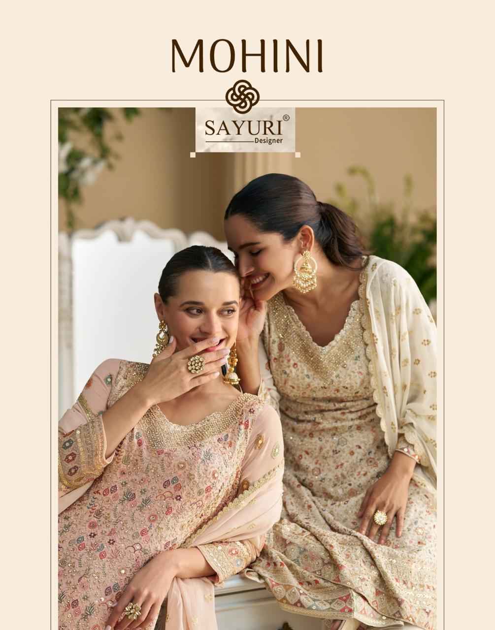 Sayuri Designer Mohini Readymade Georgette Dress (3 pcs Catalogue)